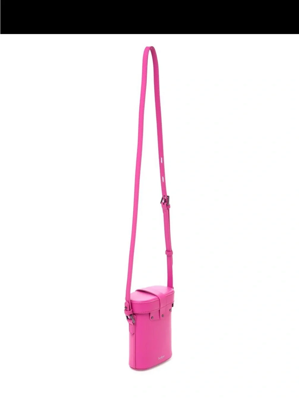 Botkier Brooklyn Leather Crossbody Handbag, Barbie Pink